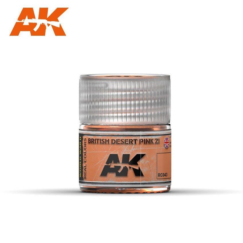AK Real Color – Bristish Desert Pink ZI  10ml