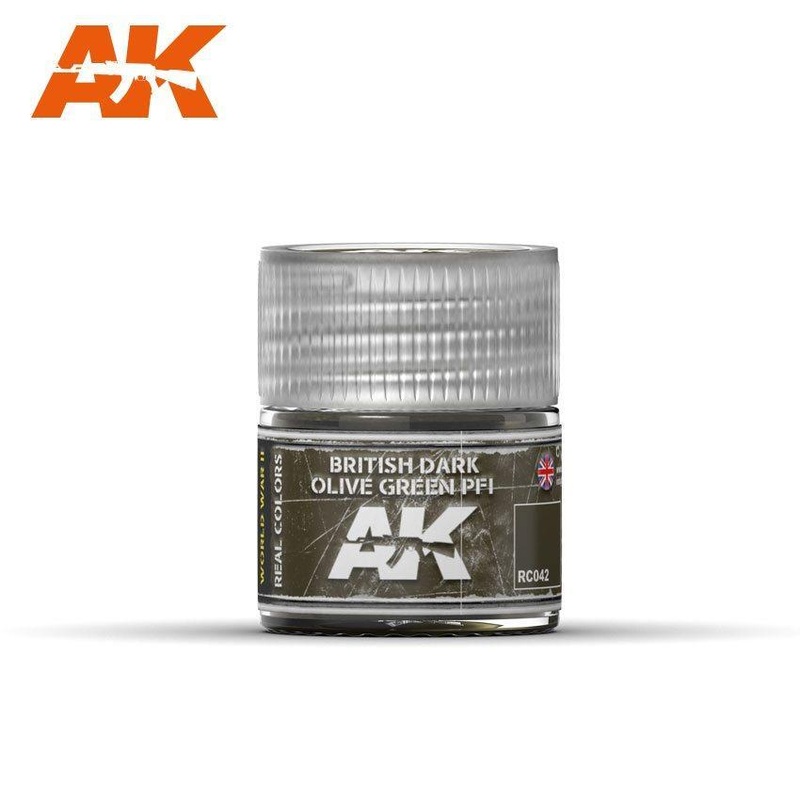 AK Real Color – British Dark Olive Green PFI  10ml