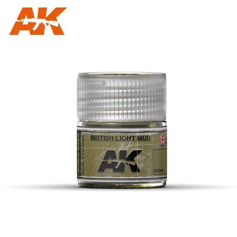 AK Real Color – British Light Mud 10ml