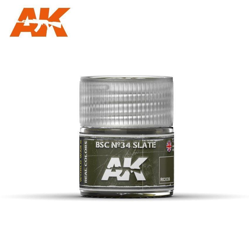 AK Real Color – BSC N34 Slate 10ml