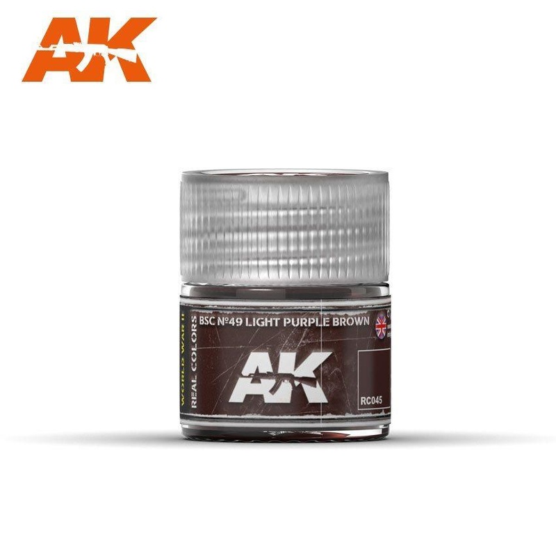 AK Real Color – BSC N49 Light Purple Brown 10ml