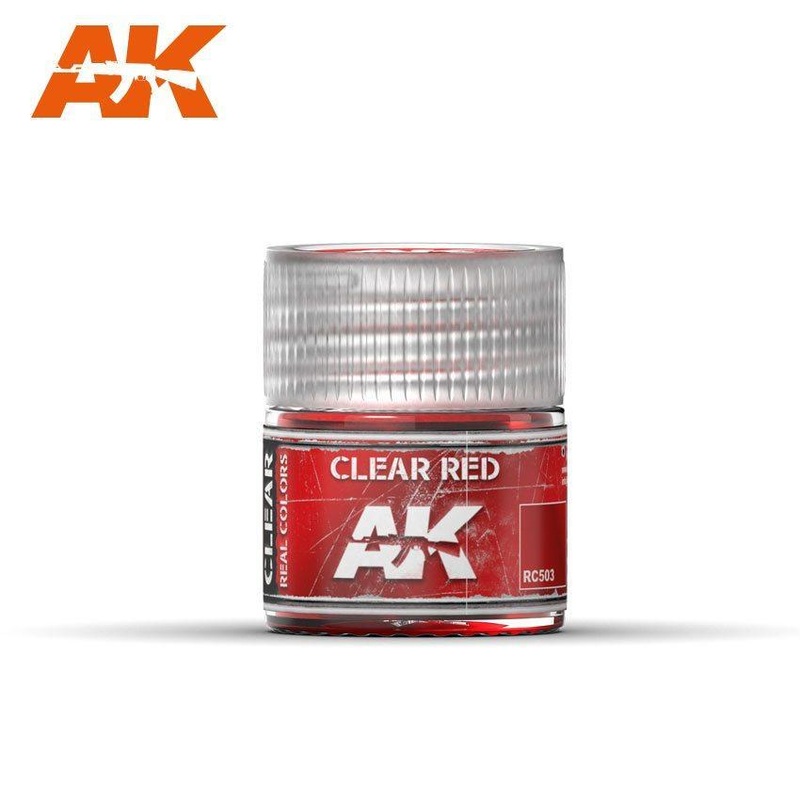 AK Real Color – Clear Red 10ml