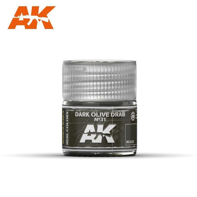 AK Real Color – Dark Olive Drab N31 10ml