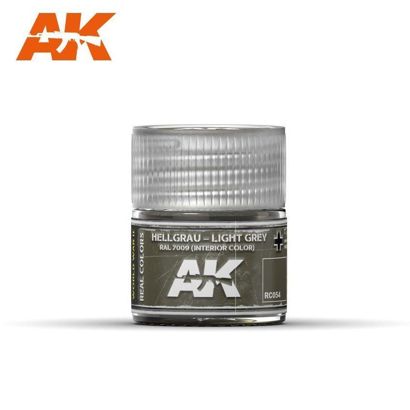 AK Real Color – Hellgrau-Light Grey RAL7009 (interior color) 10ml