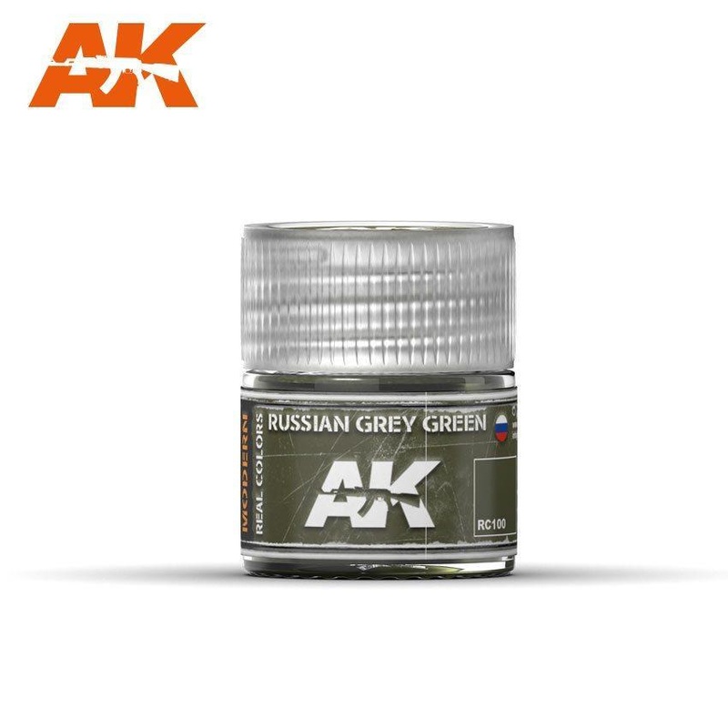 AK Real Color – Russian Grey Green 10ml