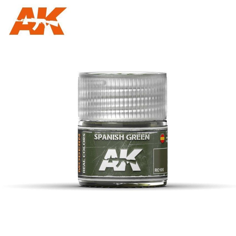 AK Real Color – Spanish Green 10ml