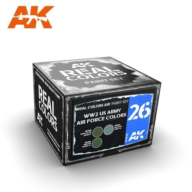 AK Real Color – WW2 US ARMY AIR FORCE COLORS