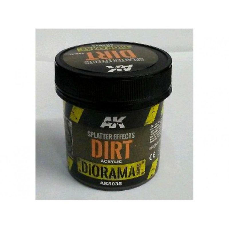 AK TEXTURE PRODUCTS SPLATTER EFFECTS DIRT – 100ml (Acrylic)