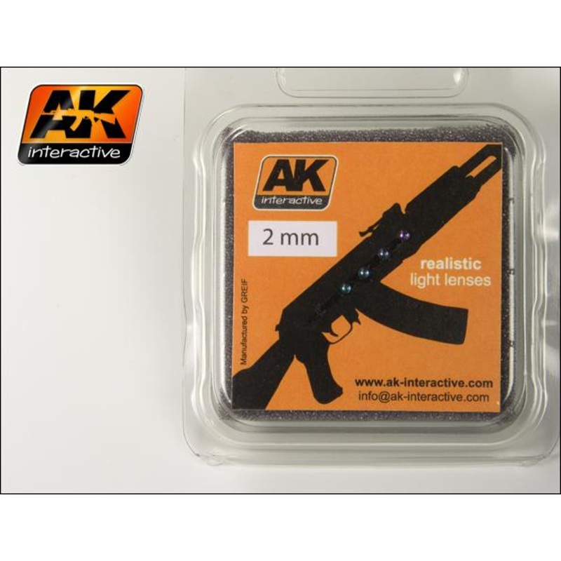 AK INTERACTIVE LIGHT LENSES OPTIC COLOUR 2mm