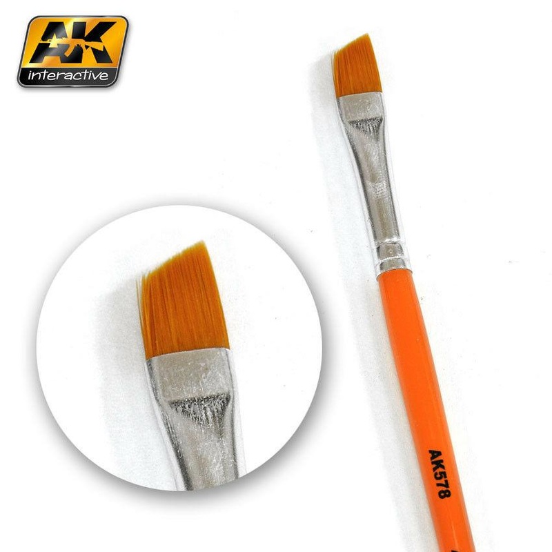 AK INTERACTIVE PAINT BRUSH – WEATHERING BRUSH DIAGONAL