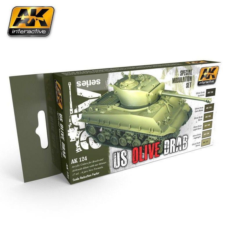 AK MODULATION SET OLIVE DRAB MODULATION SET