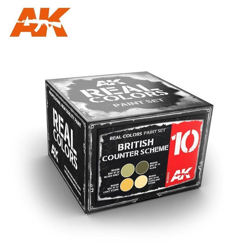 AK Real Color – BRITISH COUNTER SCHEME SET