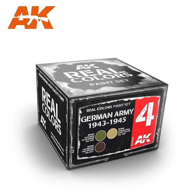 AK Real Color – GERMAN ARMY 1943-1945 SET