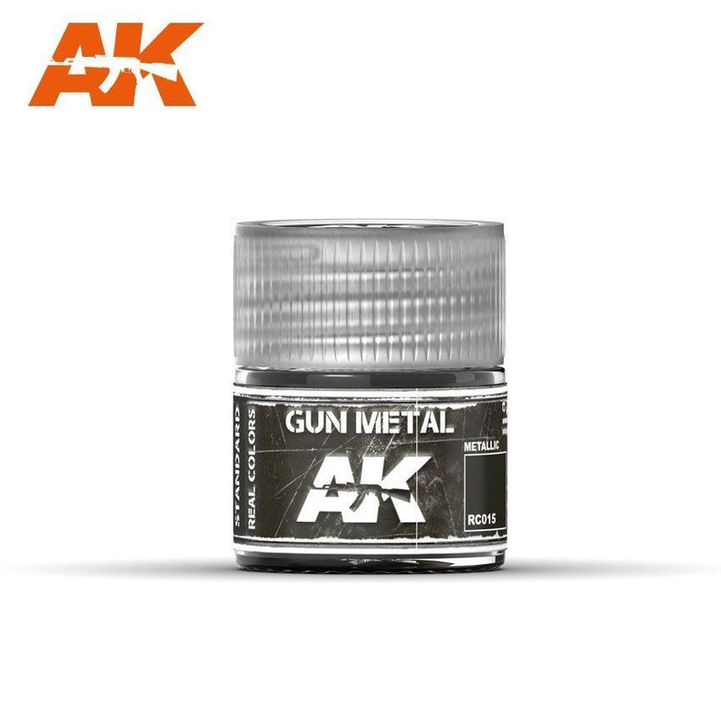 AK Real Color – Gun Metal 10ml
