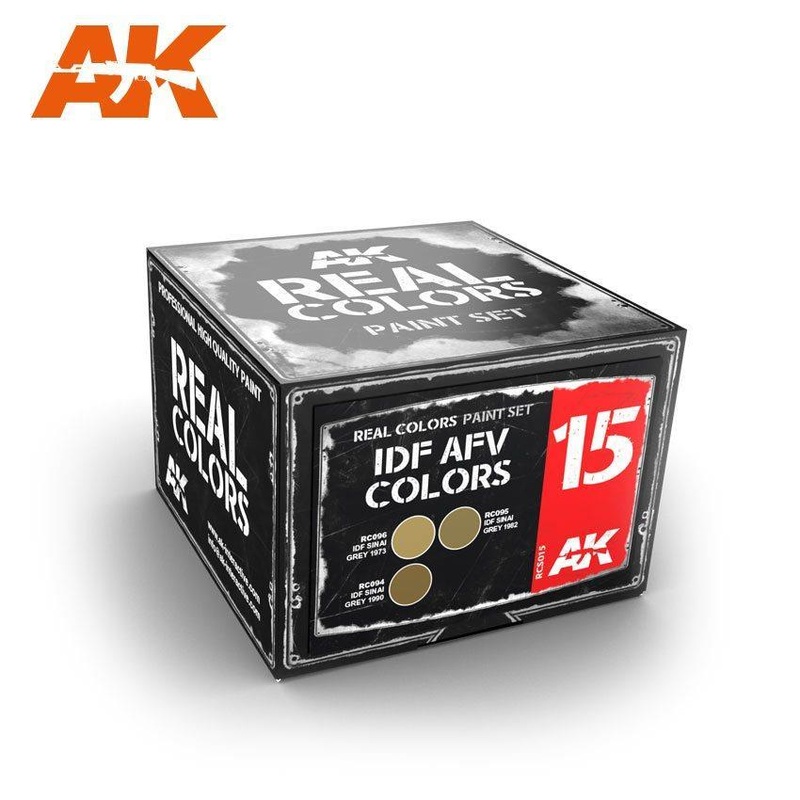 AK Real Color – IDF AFV COLORS SET