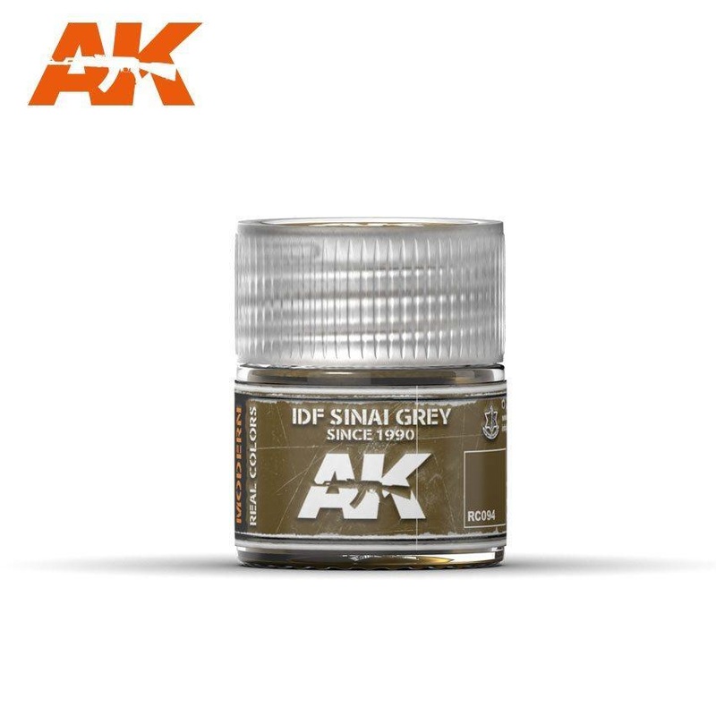 AK Real Color – IDF Sinai Grey since 1990  10ml