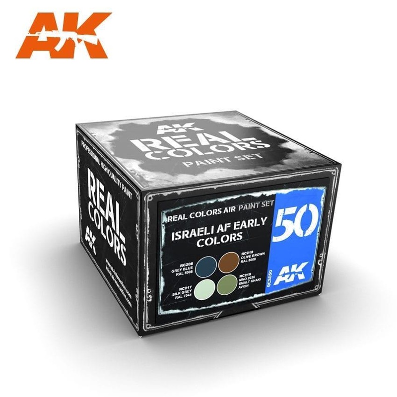 AK Real Color -ISRAELI AF EARLY COLORS SET