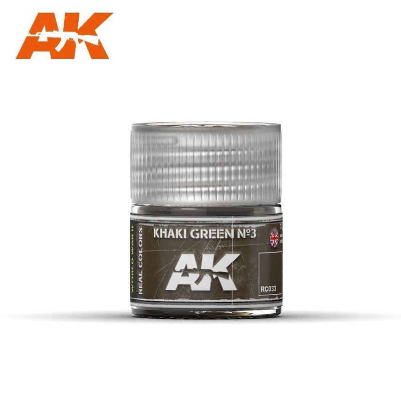AK Real Color – Khaki Green N3  10ml