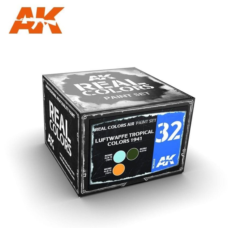 AK Real Color – Luftwaffe Tropical Colors 1941