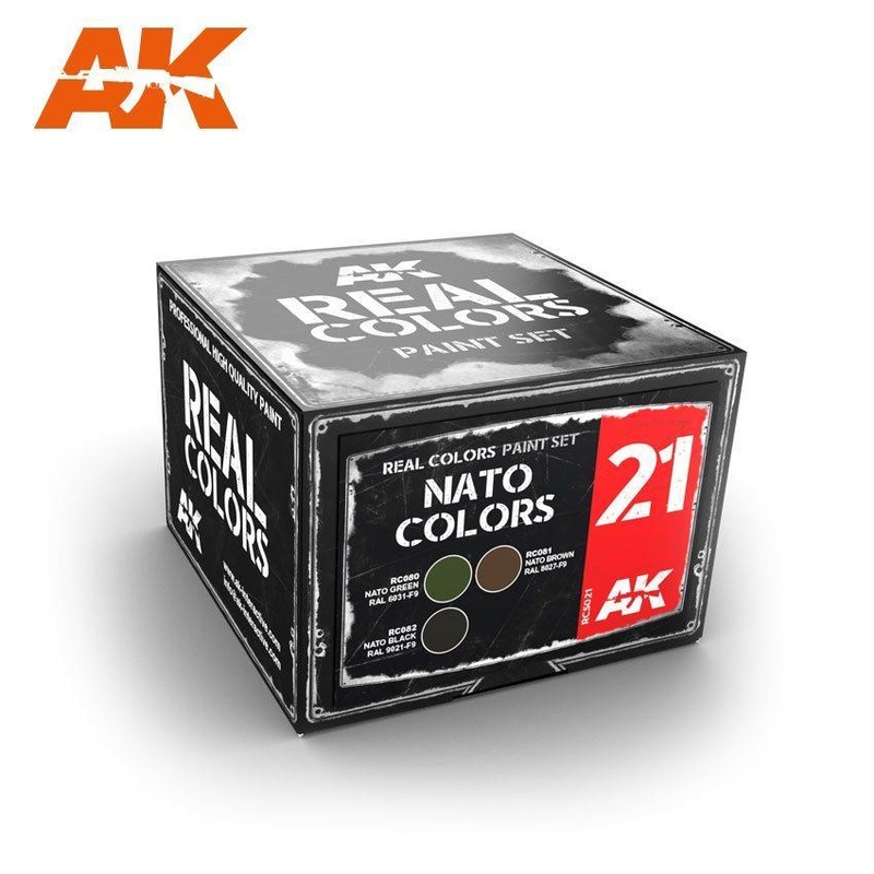 AK Real Color – NATO COLORS SET