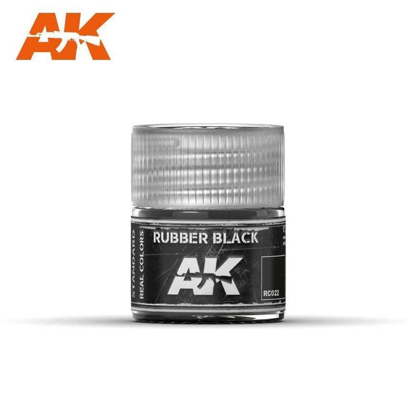 AK Real Color – Rubber Black 10ml