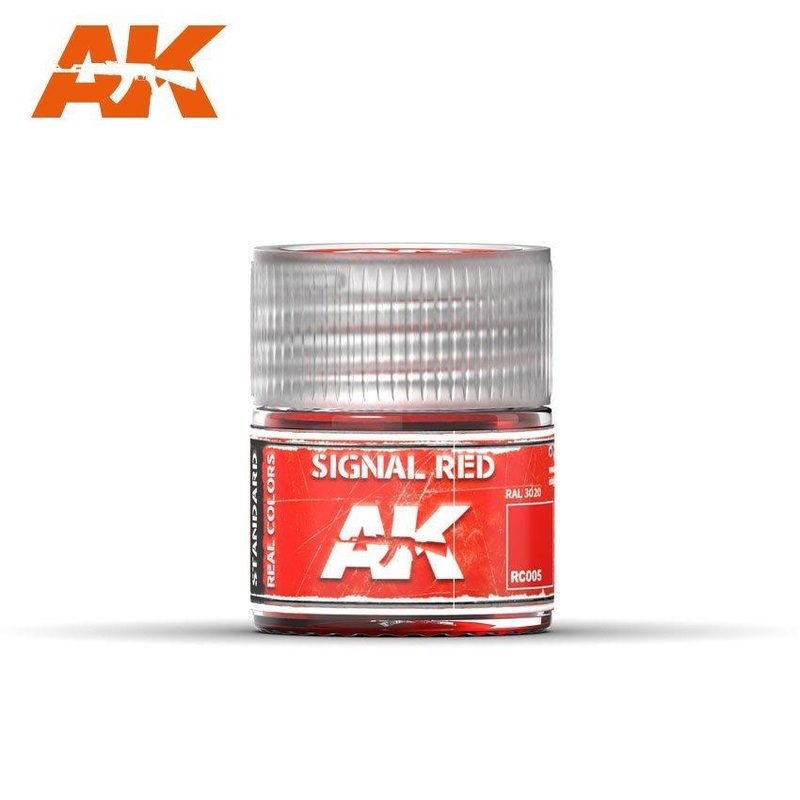 AK Real Color – Signal Red 10ml