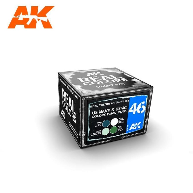 AK Real Color – US Navy & USMC Colors 1950s-1970s