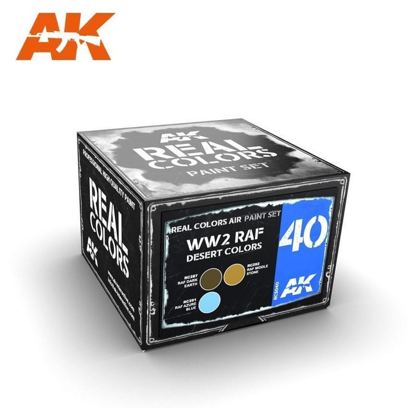 AK Real Color – WW2 RAF Desert Colors