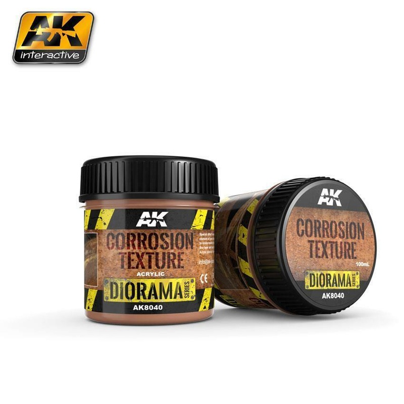 AK TEXTURE PRODUCTS CORROSION TEXTURE – 100ml (Acrylic)