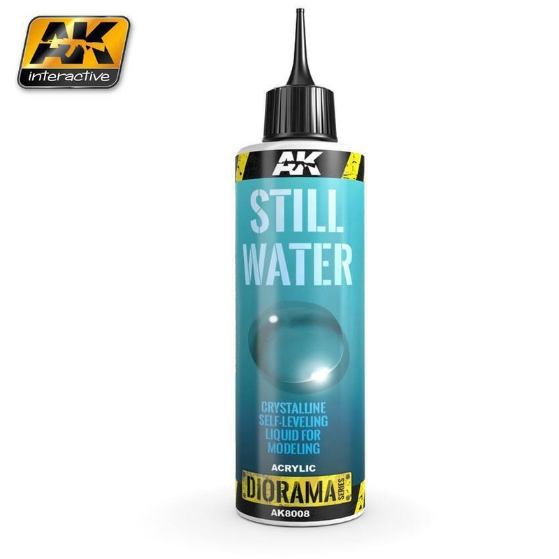 AK TEXTURE PRODUCTS STILL WATER – 250ml (Acrylic)