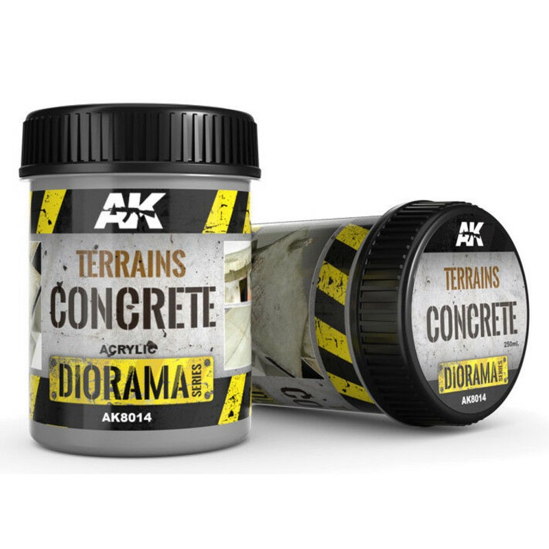 AK TEXTURE PRODUCTS TERRAINS CONCRETE – 250ml (Acrylic)