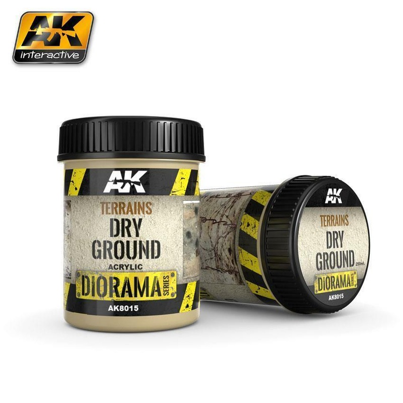 AK TEXTURE PRODUCTS TERRAINS DRY GROUND – 250ml (Acrylic)