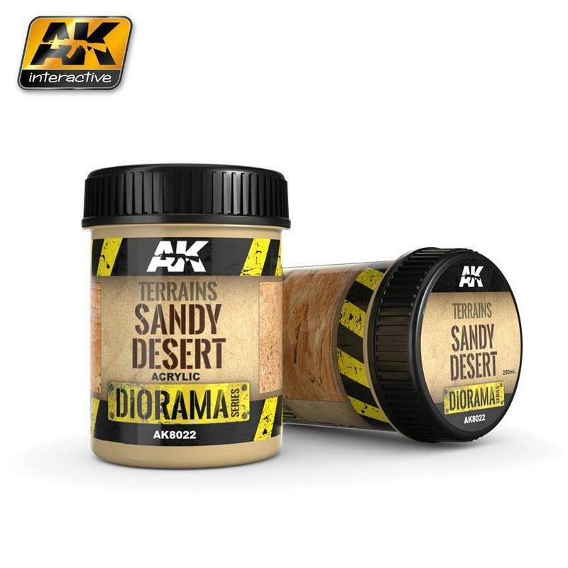 AK TEXTURE PRODUCTS TERRAINS SANDY DESERT – 250ml (Acrylic)