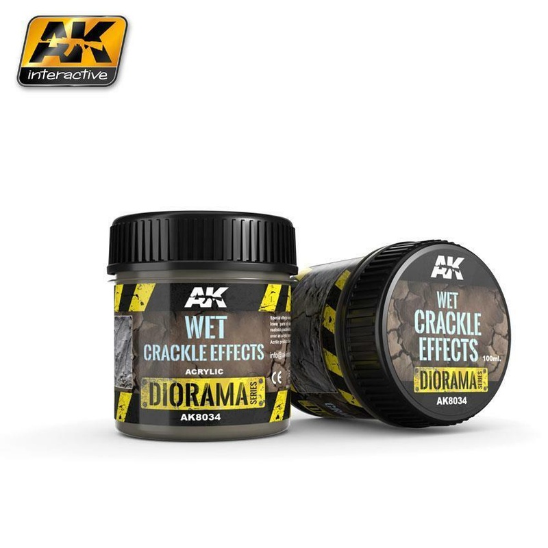 AK TEXTURE PRODUCTS WET CRACKLE EFFECTS – 100ml (Acrylic)