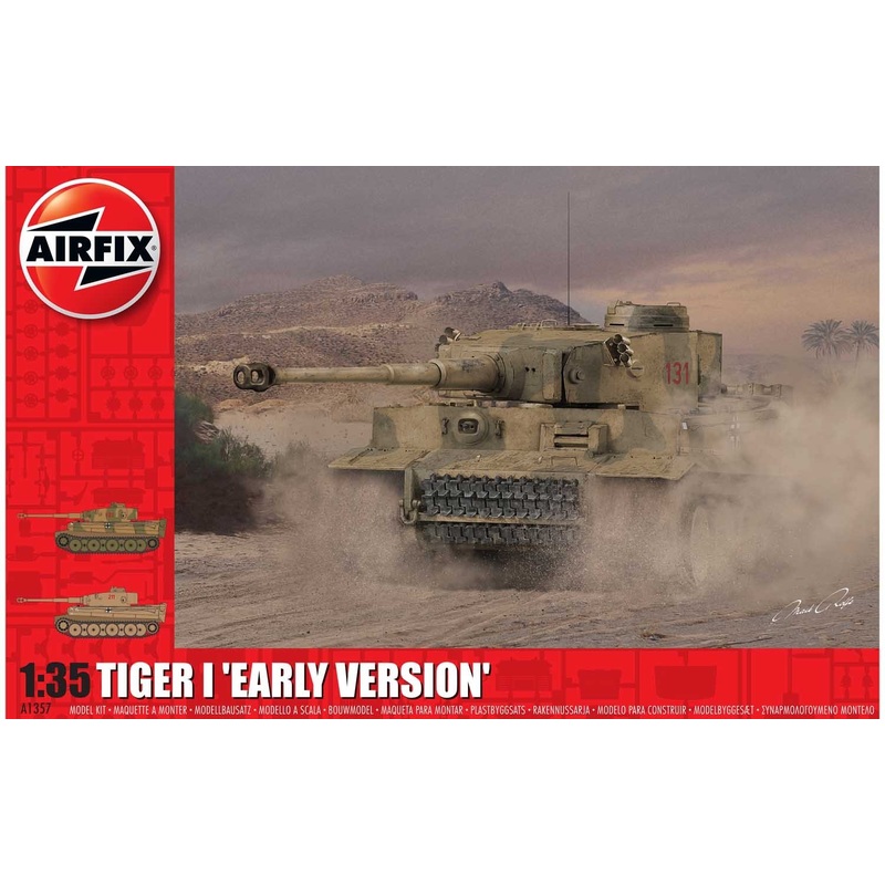 Airfix 1/35 scale WW2 German Tiger-1 Early Production Version