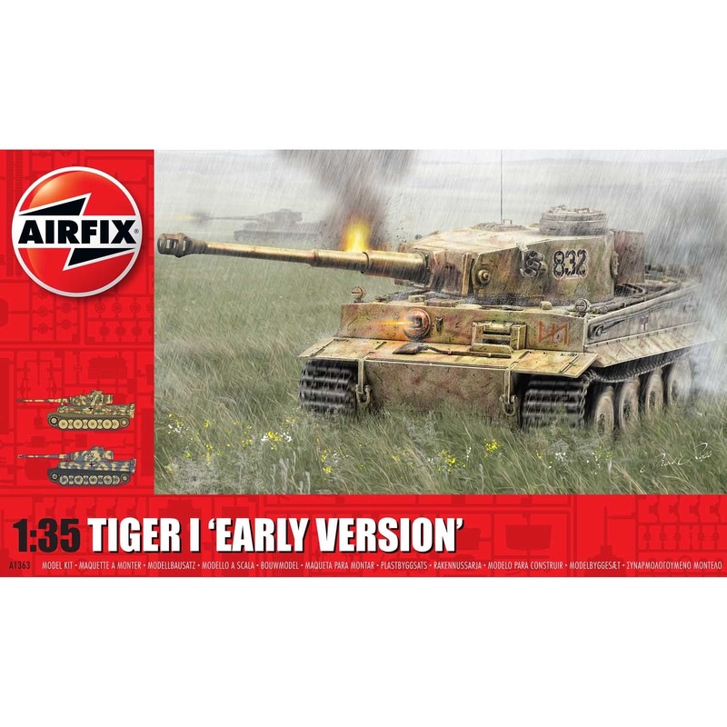Airfix 1/35 scale WW2 German Tiger-1 Early Version