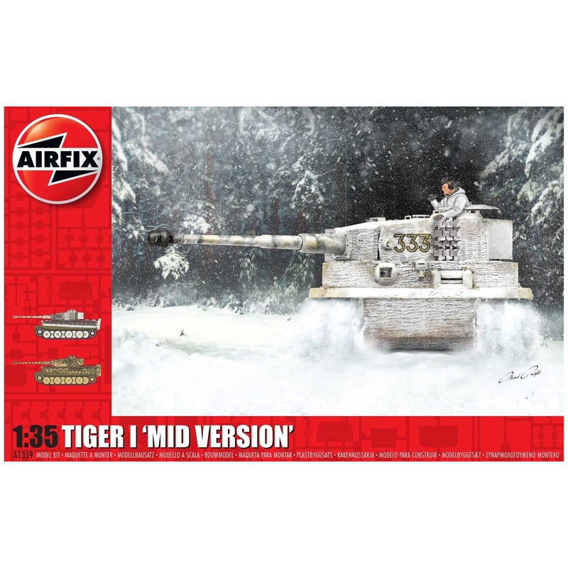 Airfix 1/35 scale WW2 German Tiger 1 Mid Version