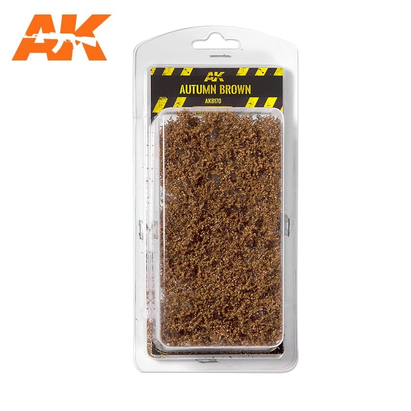 AK Interactive AUTUMN BROWN SHRUBBERIES 1:35 / 75MM / 90MM