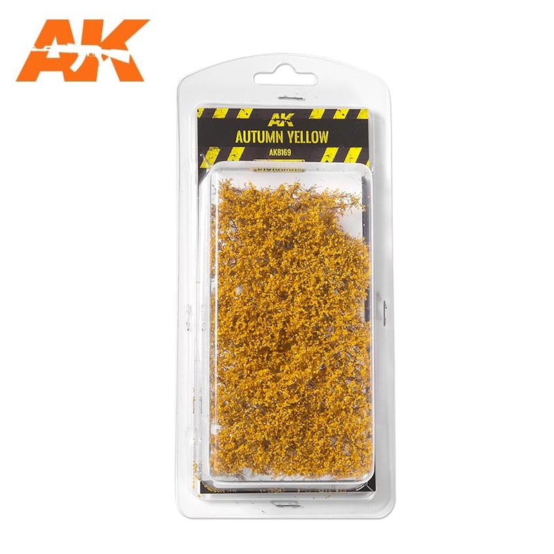 AK Interactive AUTUMN YELLOW SHRUBBERIES 1:35 / 75MM / 90MM