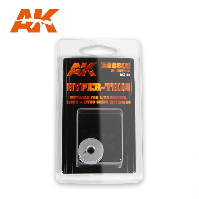 AK Interactive – ELASTIC RIGGING BOBBIN HYPER-THIN