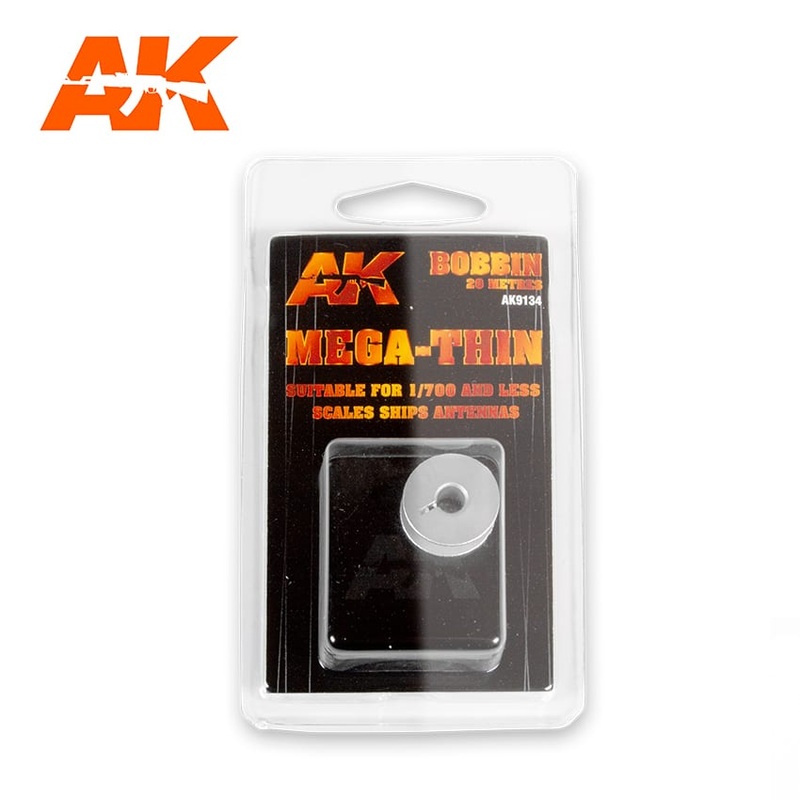 AK Interactive – ELASTIC RIGGING BOBBIN MEGA-THIN