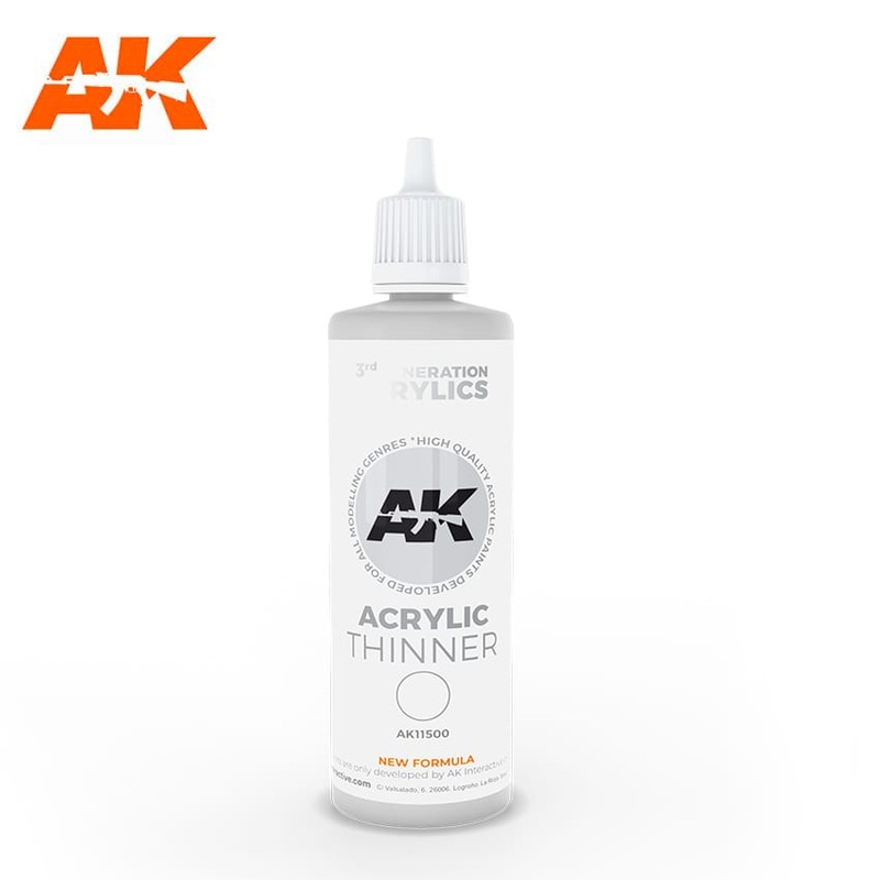 AK Interactive GEN 3 – AK11500 THINNER 100ML