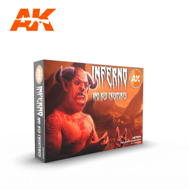 AK Interactive GEN 3 – INFERNO AND RED CREATURES