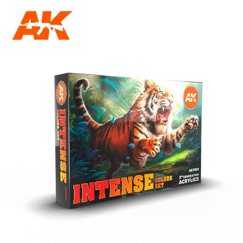 AK Interactive GEN 3 – INTENSE COLORS SET