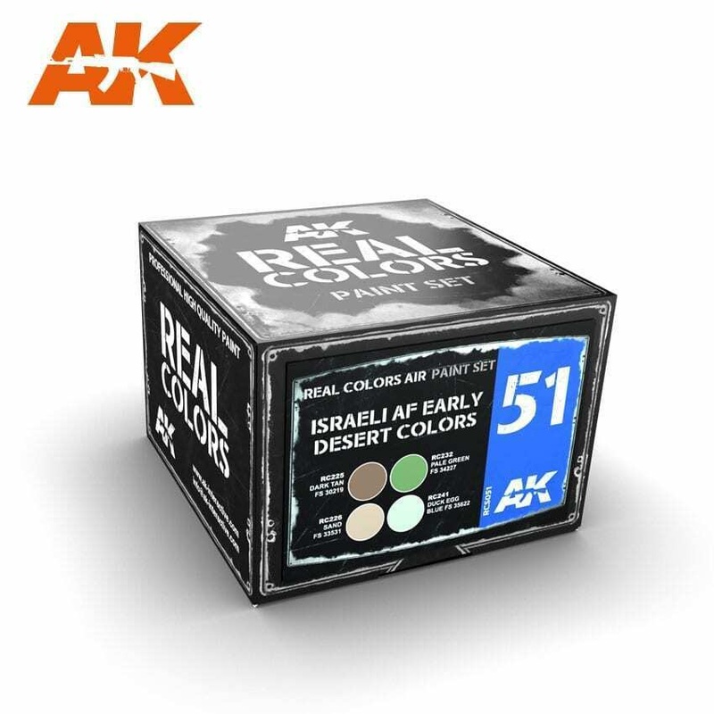 AK Real Color – ISRAELI AF EARLY DESERT COLORS