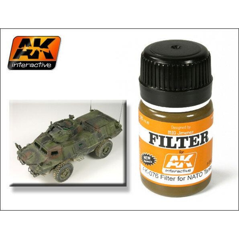 AK WEATHERING FILTER FOR NATO VEHICLES