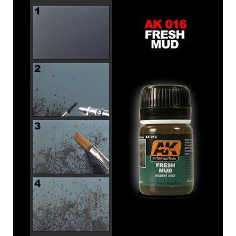 AK WEATHERING FRESH MUD EFFECTS