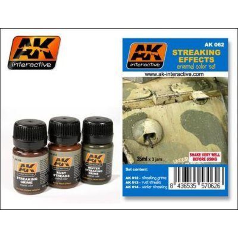 AK WEATHERING STREAKS SET