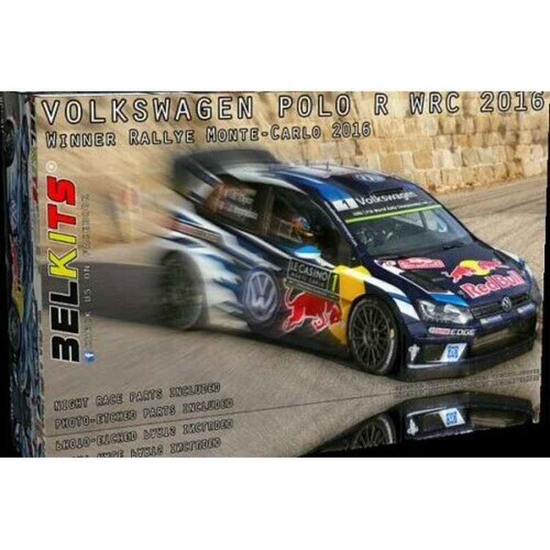 BELKITS 1/24 CARS VW POLO WRC 2016 car model kit
