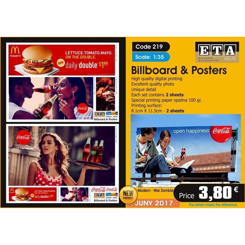 Billboards #1 1/35 scale